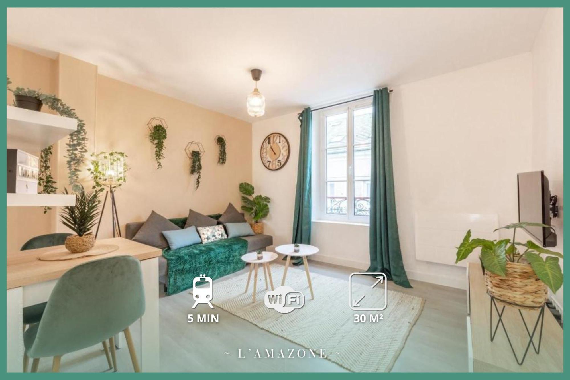 Sweethost - L'Amazone - T2 Proche Gare & Disneyland Lagny-sur-Marne Ngoại thất bức ảnh